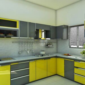 Premium Modular Kitchen Trolley and Cabinets Solution