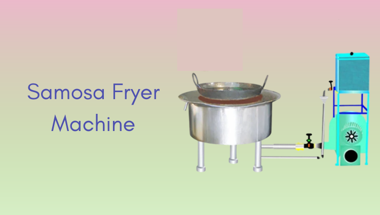 Samosa Fryer Machine 1 Samosa Making Plant Machines - Samosa Fryer Machine